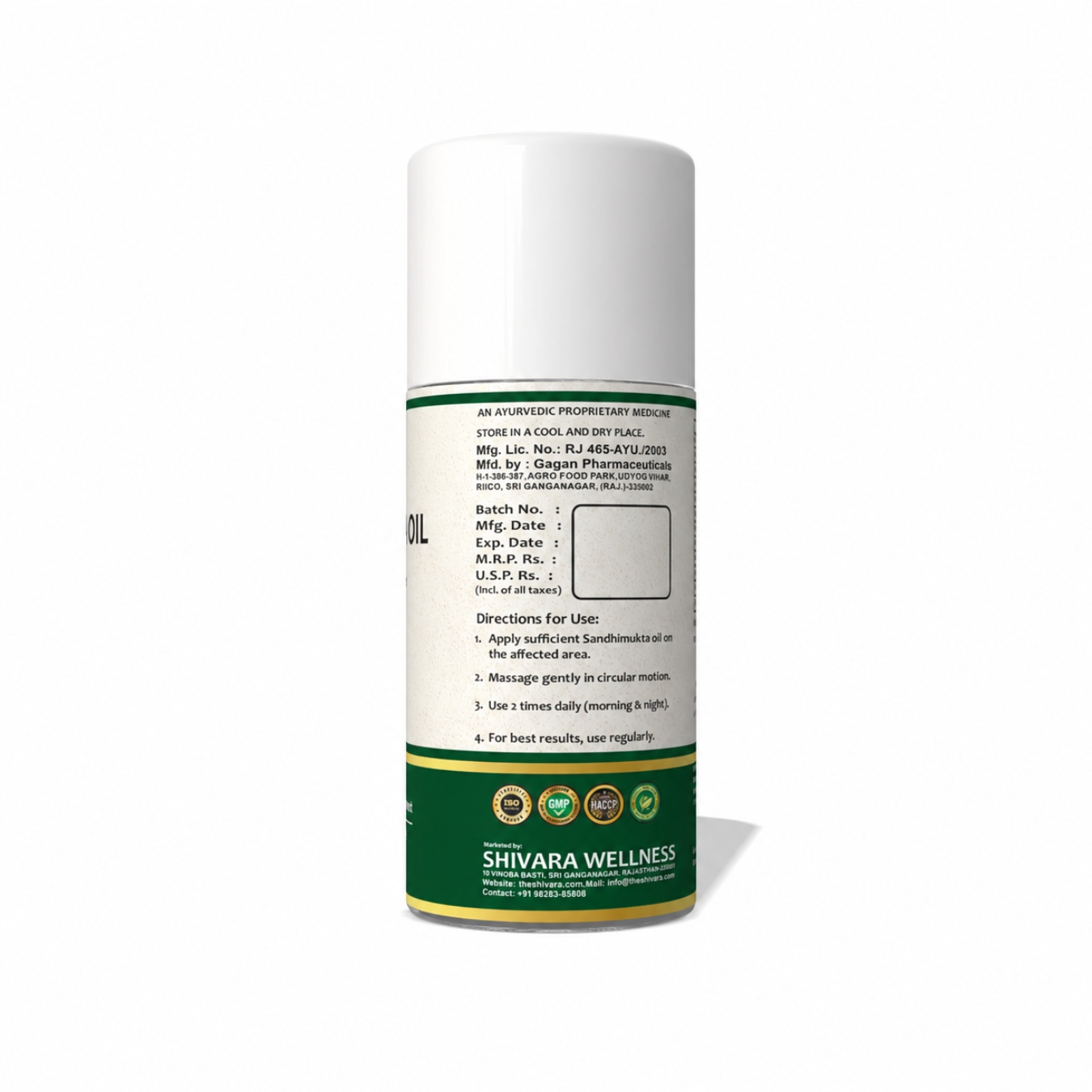 Sandhimukta Oil  For Daily Use