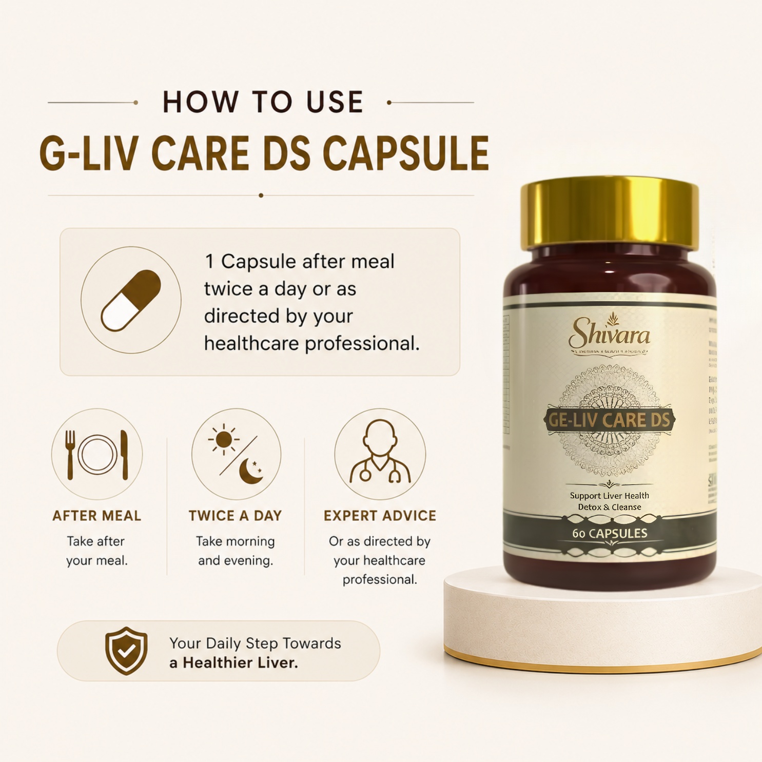 G-Liv Care Ds Capsule For Liver Function And Detoxification