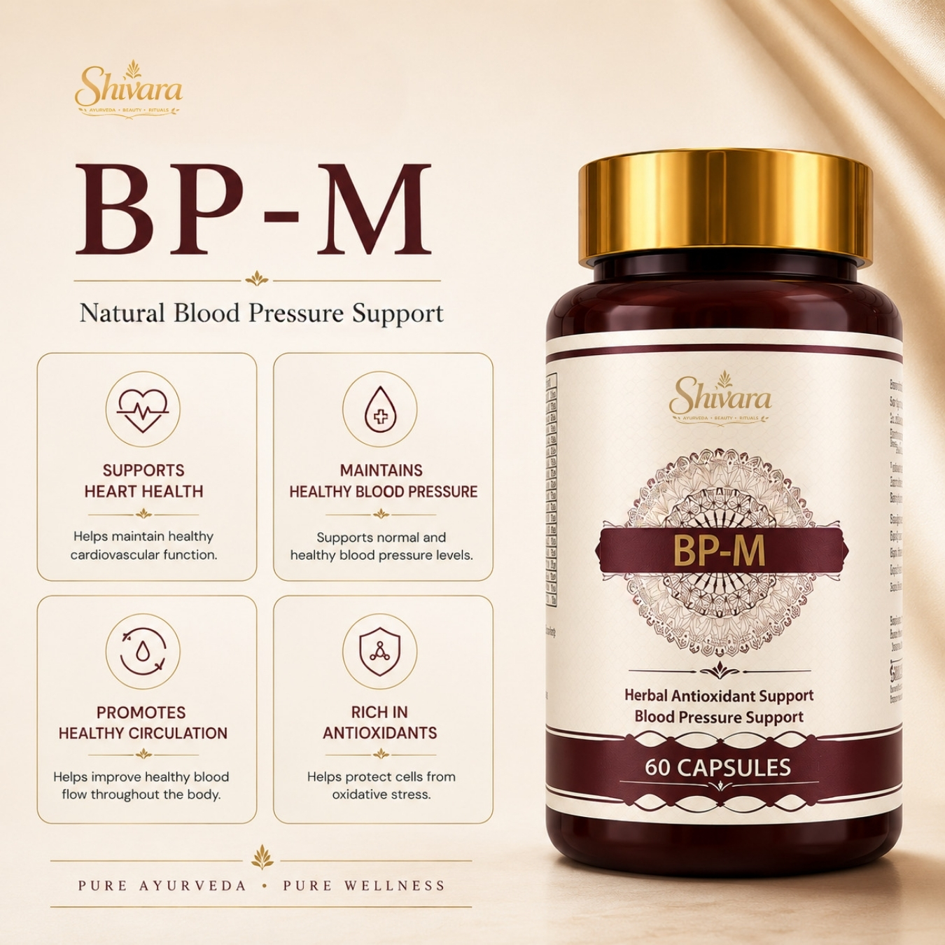 BPM Capsules Helps To Maintain Healthy Blood Pressure Levels